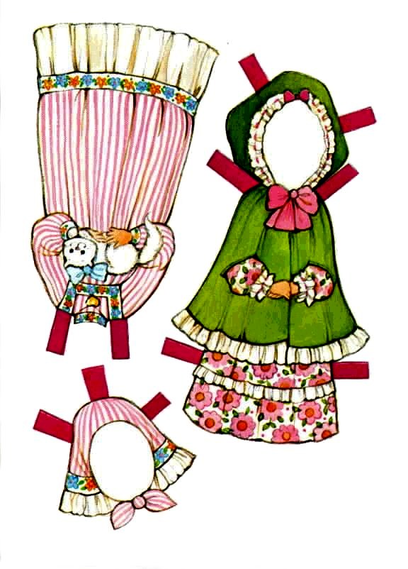 Poupées Papiers / Paper Dolls - Col. The ginghams